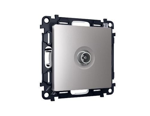 Комплект механизма TV розетки оконечной 50-870 MHz 1dB Ambrella Volt Alfa (Алфа) MA513010