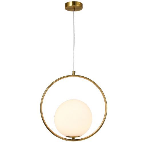 Светильник подвесной Natali Kovaltseva Renzo (Рензо) RENZO 81423/1W GOLD SATIN