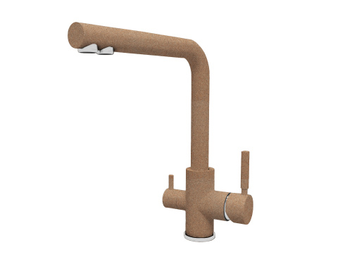 Смеситель для кухни Dr.Gans Акцент 339.06H.2123.406 на раковину терракота