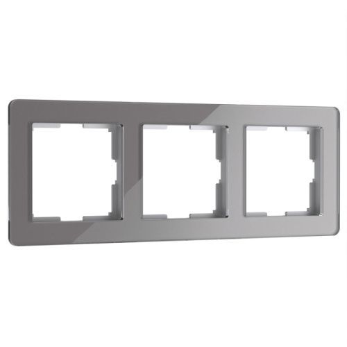 Рамка на 3 поста Werkel Acrylic (Ацрылиц) 4690389184895