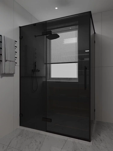 Душевой уголок Veconi Premium Alassio AL-SP-12090-00-BB-C4 120х90 стекло тонированное профиль черный без поддона