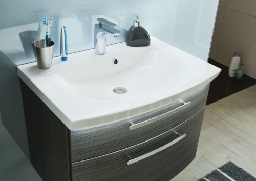 Тумба под раковину Puris Vuelta WUA357016(722/161) 70х40х48 подвесная цвет белый