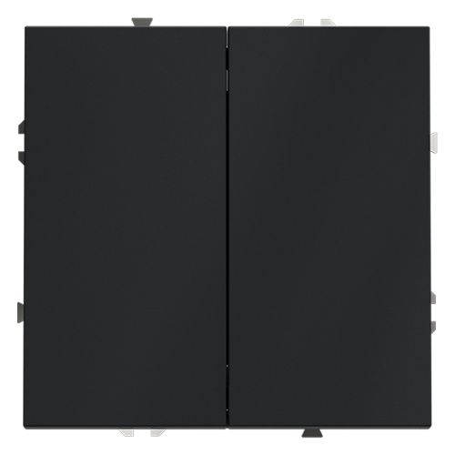 Проходной переключатель двухклавишный VOLTUM S70 VLS020307