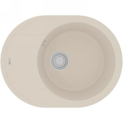 Кухонная мойка LeMark Lacha 620 9910054 62х47 цвет бежевый поверхность матовая