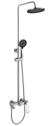 Душевая стойка Savol S-009045A настенная цвет хром