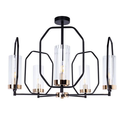 Люстра потолочная Arte Lamp Celaeno (Целаено) A7004PL-5BK