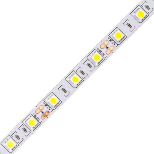 Светодиодная лента Volpe ULS-Q221 ULS-Q221 5050-60LED/m-10mm-IP20-DC12V-14,4W/m-5M-3000K катушка в герметичной упаковке