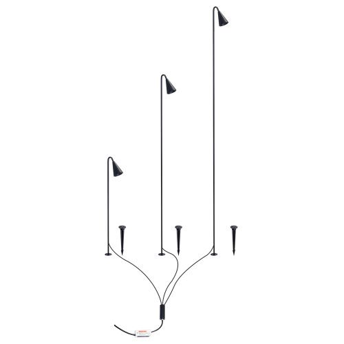 Ландшафтный светильник Arte Lamp Muliphein (Мулипхеин) A1084PA-3BK