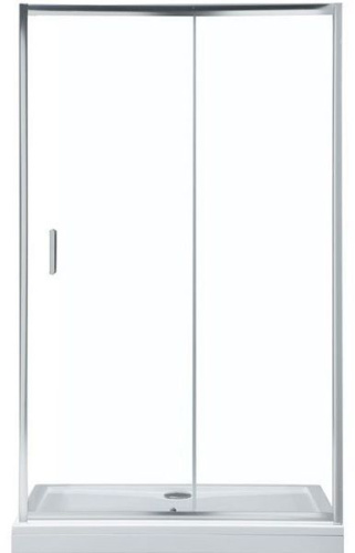 Душевая дверь Aquanet SD-1200A 120х190 стекло прозрачное профиль хром глянцевый