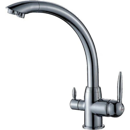 Смеситель для кухни Haiba HB76845 на мойку хром