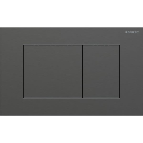 Клавиша смыва механическая Geberit Sigma 115.629.QD.1 цвет черный хром матовый