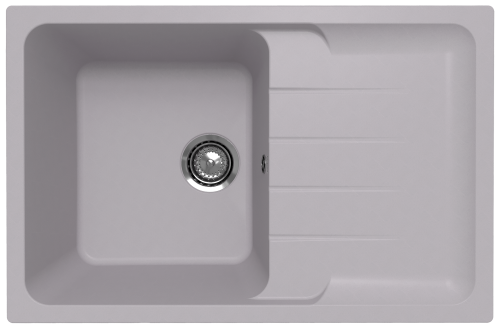 Кухонная мойка Ulgran Quartz Gerda 780-04 78х51 цвет платина