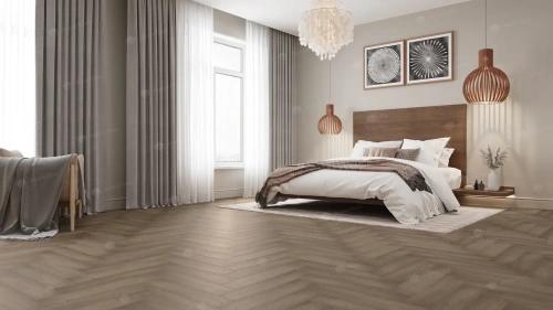 SPC ламинат Alpine Floor Parquet Premium ECO 19-7 MC Дуб насыщенный толщина 0.8 см 43 класс 600х125