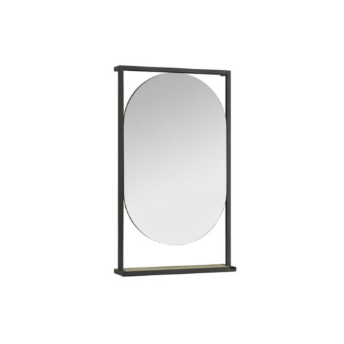 Зеркало в ванную Aquaton Лофт Фабрик 1A242502LTDU0 52х90 цвет дуб темный