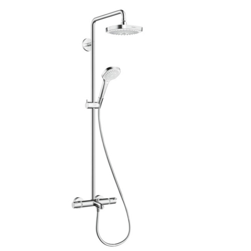 Душевая стойка Hansgrohe Croma Select 27352400 настенная хром