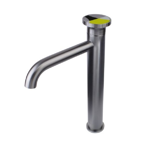 Смеситель Bronze de Luxe OMG! 9008GM-Y на раковину серый