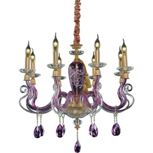 Люстра подвесная Divinare Carl Pink (Царл Пинк) 5124/14 LM-8