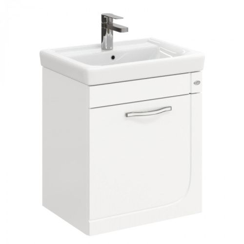 Тумба под раковину Onika Ирис 105018 50х40 подвесная цвет белый