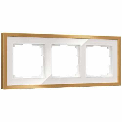 Рамка на 3 поста Werkel Baguette (Багуетте) 4690389219689