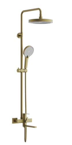 Душевая стойка BELZ B713 B24813-5 настенная цвет золото