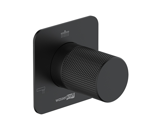 Переключатель на 3 выхода WasserKRAFT Fulda 5200 A300 встраиваемый черный