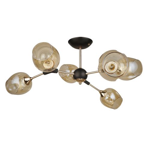 Люстра на штанге Arte Lamp Seppia (Сеппиа) A4211PL-6BK