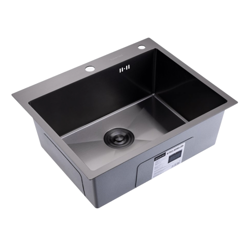 Кухонная мойка Splenka S702.6050.09 60х50 цвет графит поверхность матовая