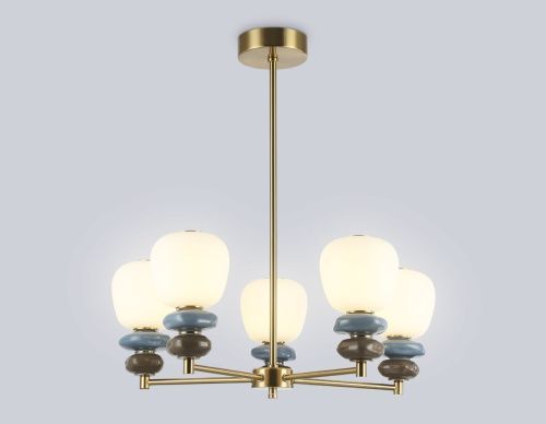 Люстра на штанге Ambrella Light Ceramo Modern (Церамо Модерн) LH53164