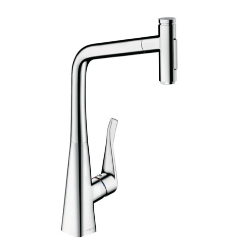 Смеситель для кухни Hansgrohe Metris Select 73816000 на мойку хром