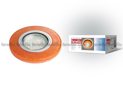 Светильник встраиваемый Fametto Luciole (Луциоле) DLS-L104 GU5.3 CHROME/BROWN