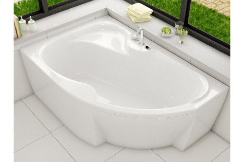 Ванна акриловая Vayer Azalia Гл000006726 160х105 пристенная ассиметричная