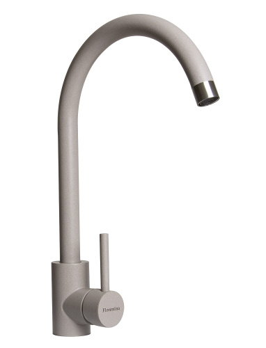 Смеситель для кухни Florentina Юна 313.39H.1123.305 на раковину грей
