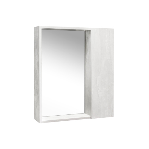 Зеркало-шкаф Viant Берлин VBER60C-ZSH 60х14х70 подвесной цвет цемент Зеркало-шкаф Viant Берлин VBER60C-ZSH 60х14х70 подвесной цвет цемент