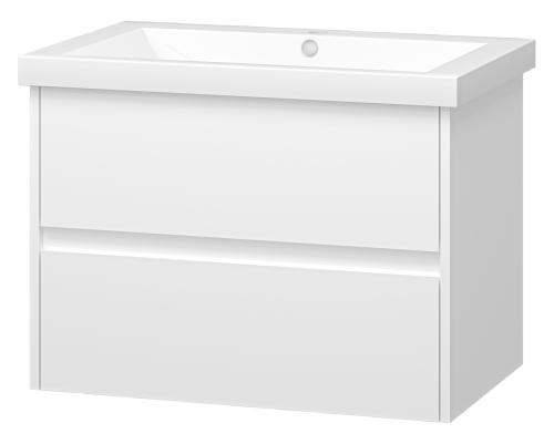 Тумба под раковину Misty Алиса Э-Али01075-011П2Я 72х46х50 подвесная