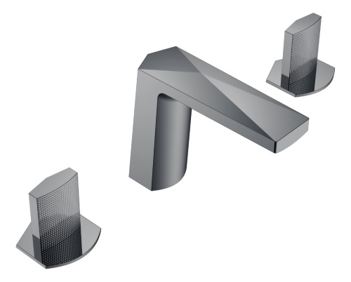 Смеситель Boheme Venturo 150-SGM-TOUCH встраиваемый графит глянцевый