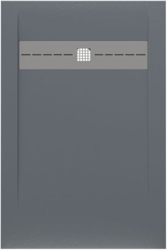 Душевой поддон Allen Brau Infinity 8.21003-BGM 120х90 искусственный камень синий/серый