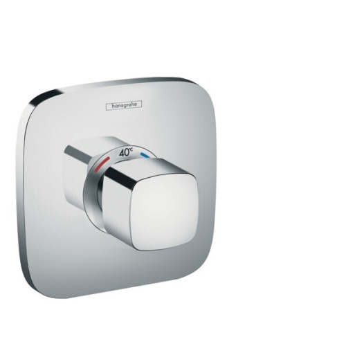 Смеситель Hansgrohe Ecostat E 15706000 настенный встраиваемый хром с термостатом