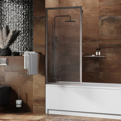 Душевая шторка WasserKRAFT Abens 20W 20W01-80BN 80x160 стекло прозрачное 6 мм