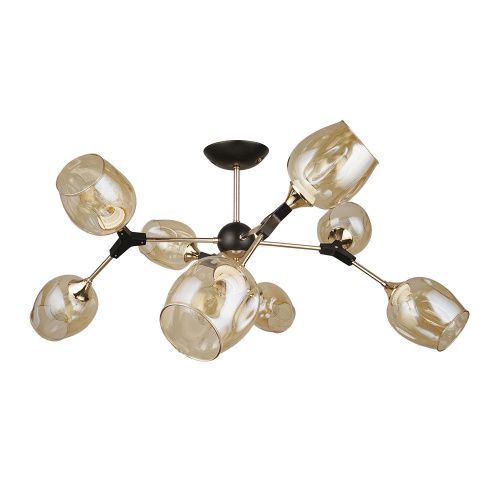 Люстра на штанге Arte Lamp Seppia (Сеппиа) A4211PL-8BK