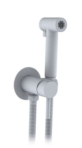 Гигиенический душ со смесителем AltroBagno Modern AltroBagnoModern060124MW белый матовый