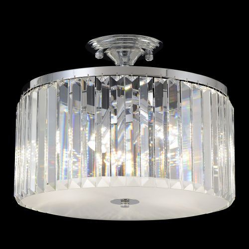 Люстра потолочная Crystal Lux Hilton (Хилтон) HILTON PL4 CHROME