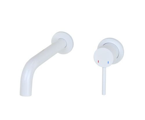 Смеситель для раковины Bronze de Luxe SCANDI 14511W встраиваемый в стену белый