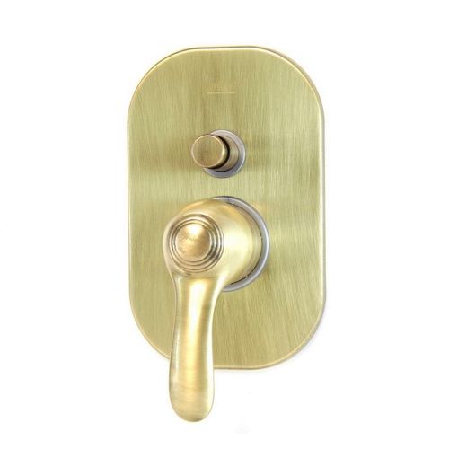 Смеситель для ванны и душа Webert Aurora AU860101065 встраиваемый в стену бронза