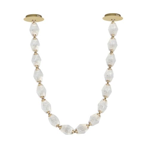 Светильник подвесной Delight Collection OWD865-16 brass/clear
