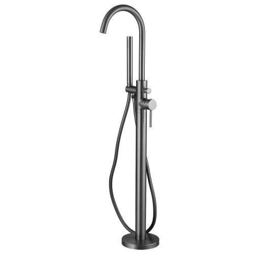Смеситель ABBER Wasser Kreis AF8115NG напольный никель