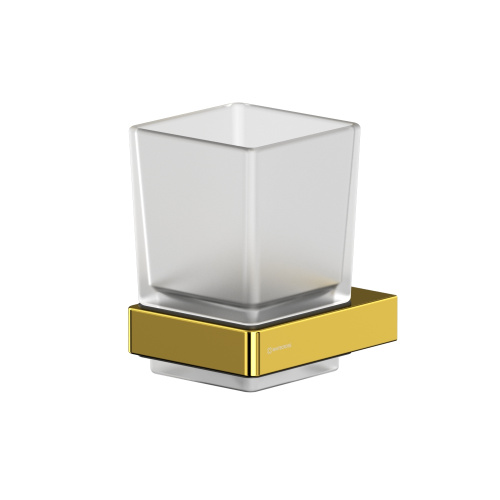 Стакан Whitecross Cubo gold CU2430GL