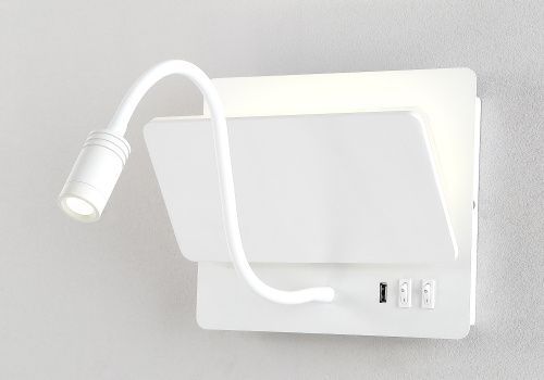 Бра Crystal Lux Duo (Дуо) DUO AP9W LED WH