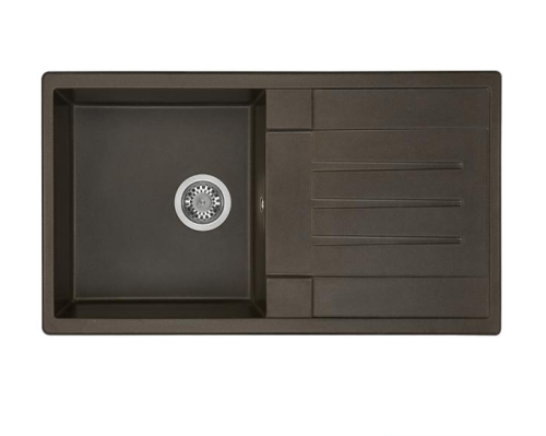 Мойка кухонная Aquaton Верона 1A710032VR280 85х50 цвет кофе