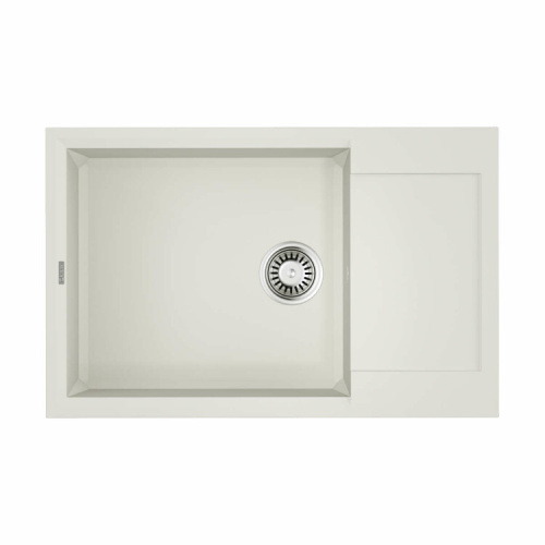 Раковина Omoikiri Sakaime 78 см 4993903 встраиваемая цвет белый
