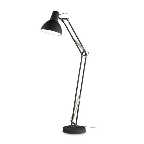 Торшер Ideal lux Wally (Валлы) WALLY PT1 TOTAL BLACK